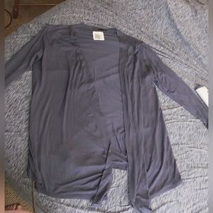 Cardigan style lightweight thin jacket